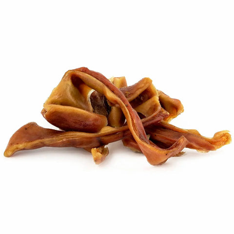 Strisce di orecchie di maiale naturali per cani - 350 gr